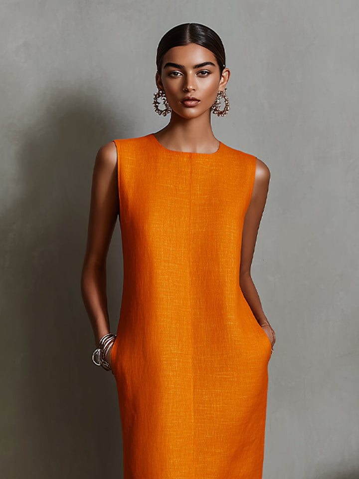 Linen Easy Summer Dress