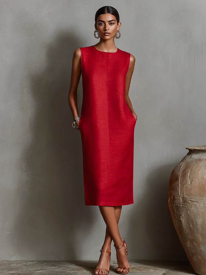 Linen Easy Summer Dress