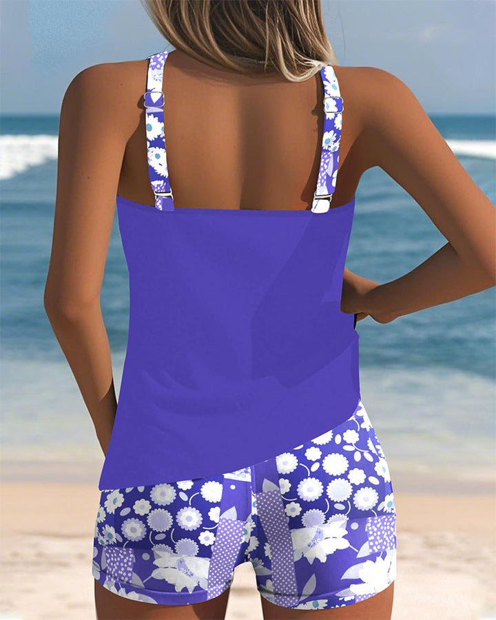 GINEVRA™|TANKINI FLOREALE COMODO