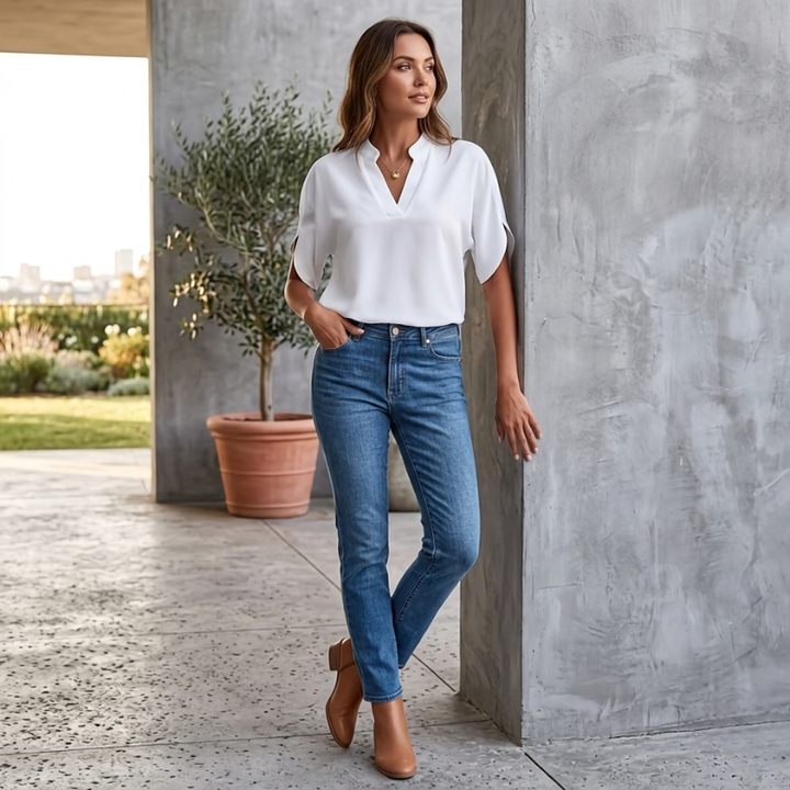DELANEY™ - Elegant Modern Blouse