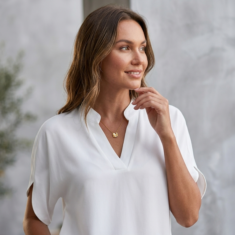 DELANEY™ - Elegant Modern Blouse