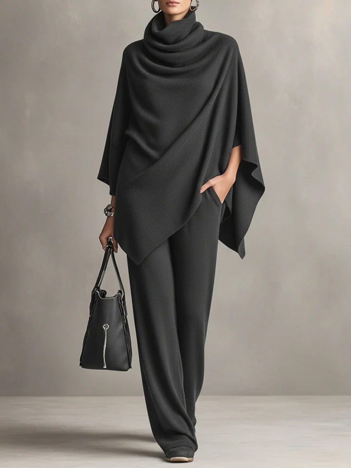 Sarina™ Elegant Drape Two-Piece Set