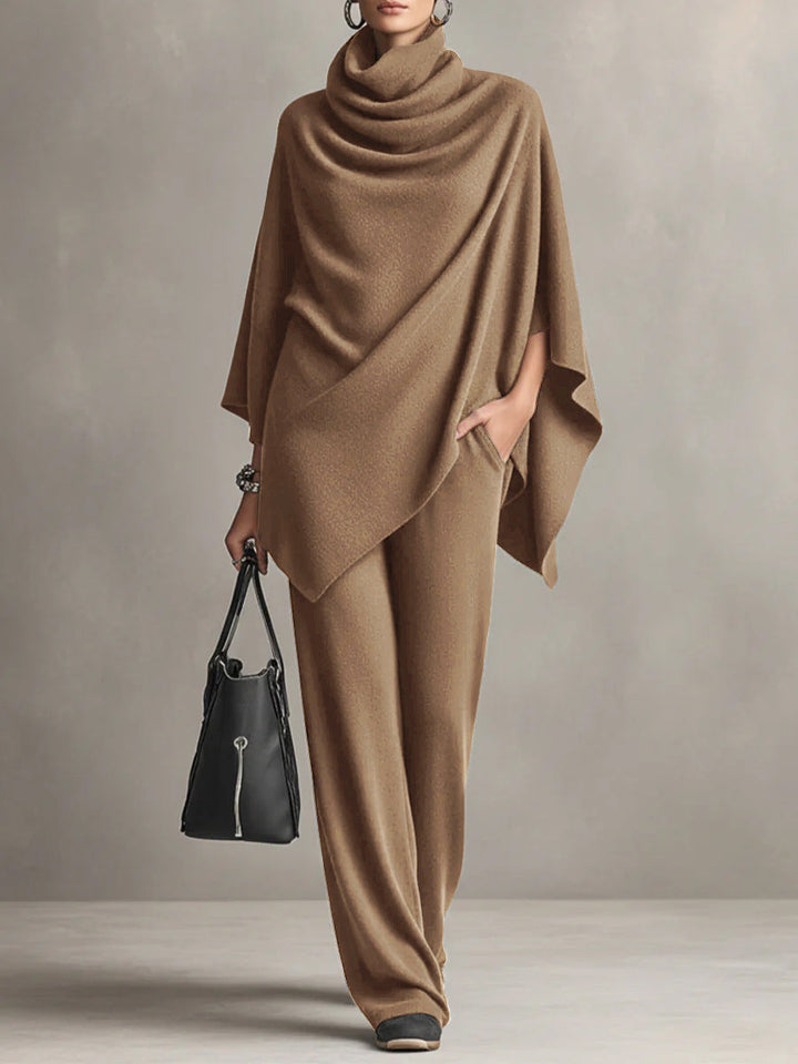Sarina™ Elegant Drape Two-Piece Set