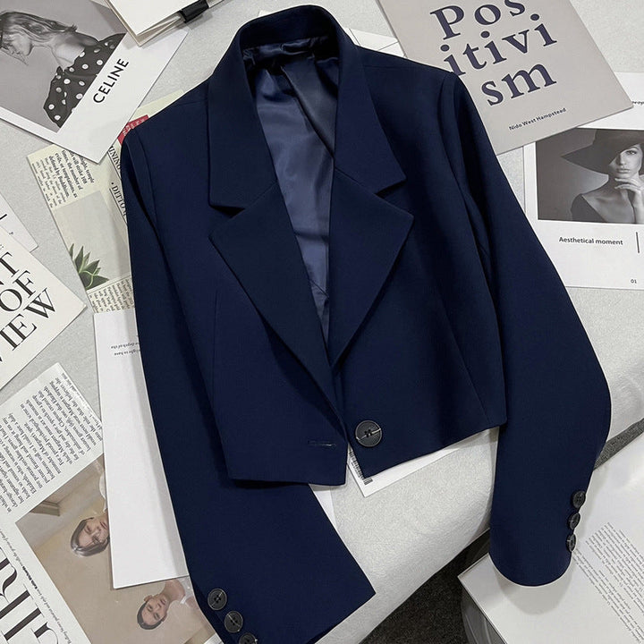 CORALIE™ - Sophisticated Cropped Blazer