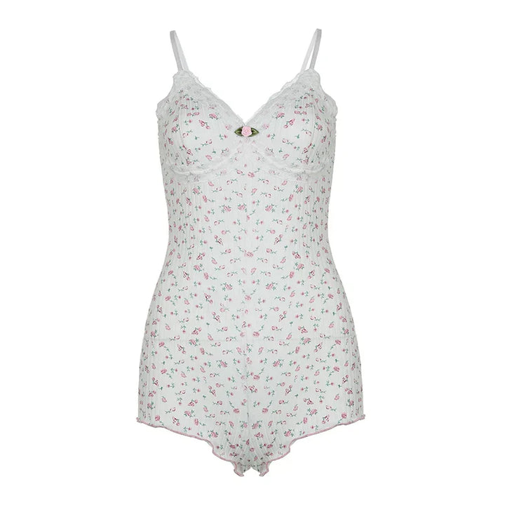 JOY™ – Dreamy Floral Sleeveless Bodysuit