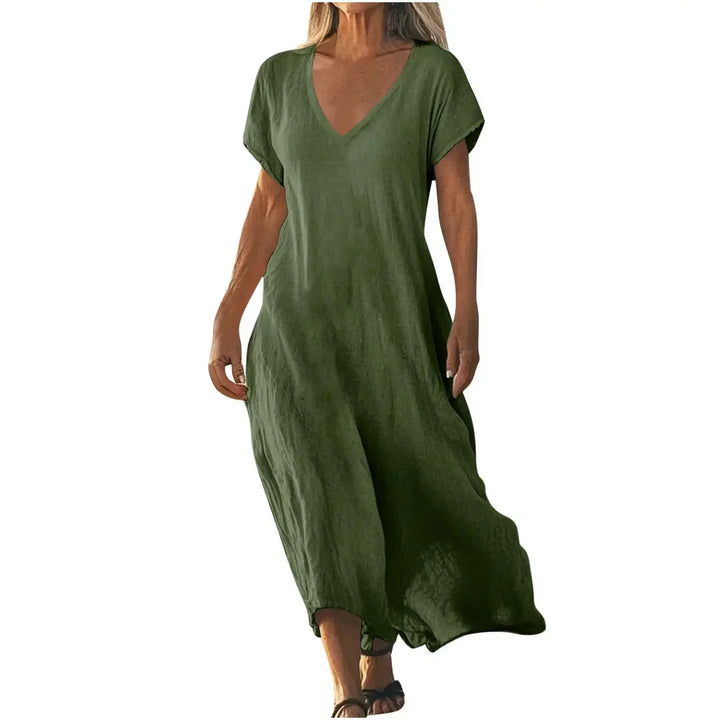 ROSALYNN | FLOWING SUMMER MAXI DRESS