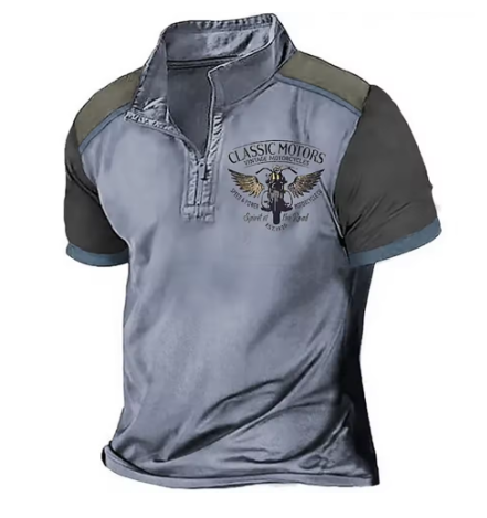ARMANDO™|POLO VINTAGE MOTOCICLISTICA