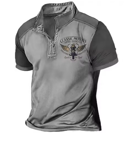 ARMANDO™|POLO VINTAGE MOTOCICLISTICA