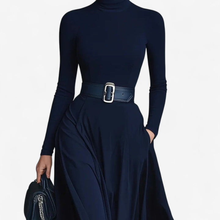 YVELISE™|ABITO MAXI A COLLO ALTO