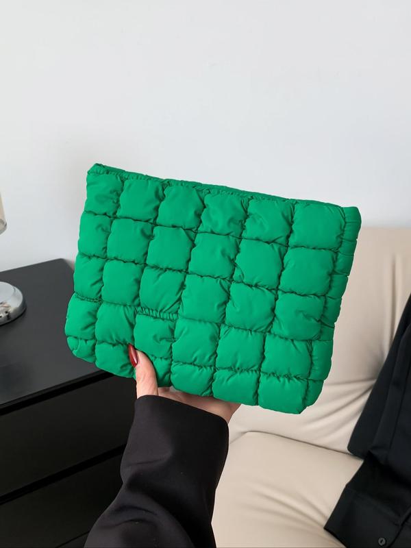 LUCY™ - Large Capacity Quilted Clutch Travel Storage Bag with Zipper