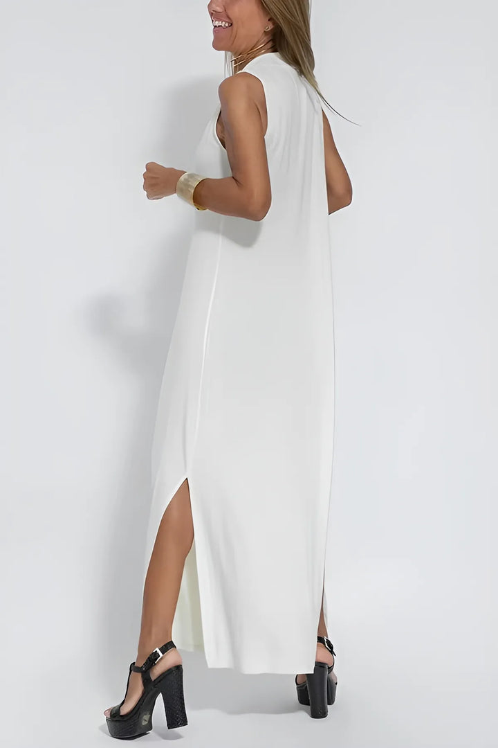 CLARA™ -Stylish Maxi Dress with Free Cardigan